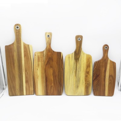 MOQ 500pcs factory wholesale acacia wood paddle board